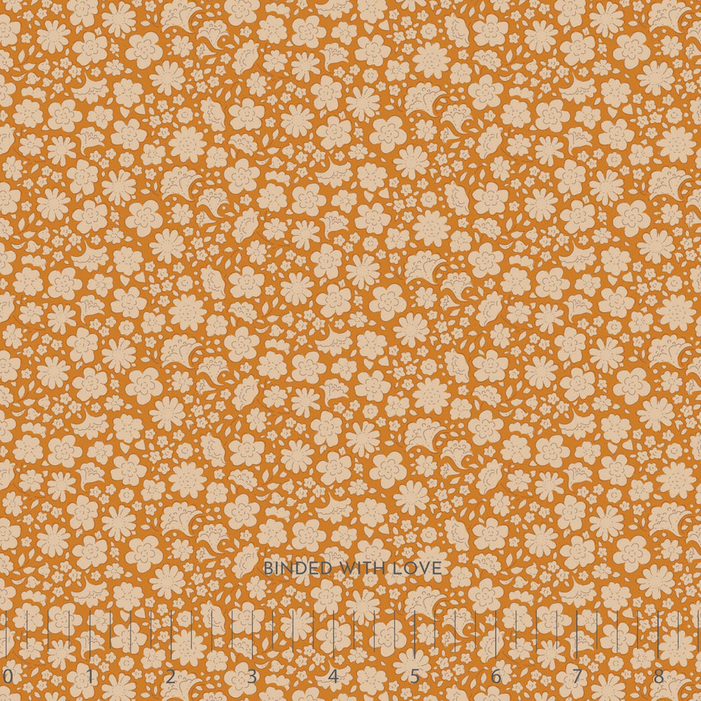 Carla Saffron 130141 | Creating Memories Autumn by Tone Finnanger | Tilda Fabrics | Continuous Yardage | Fat Quarter