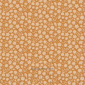 Carla Saffron 130141 | Creating Memories Autumn by Tone Finnanger | Tilda Fabrics | Continuous Yardage | Fat Quarter
