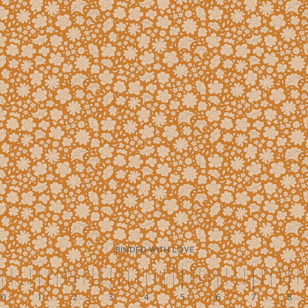 Carla Saffron 130141 | Creating Memories Autumn by Tone Finnanger | Tilda Fabrics | Continuous Yardage | Fat Quarter