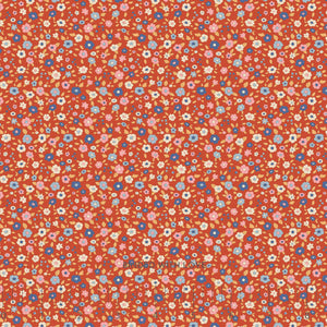 Evie Rust 130138 | Creating Memories Autumn by Tone Finnanger | Tilda Fabrics | Continuous Yardage | Fat Quarter