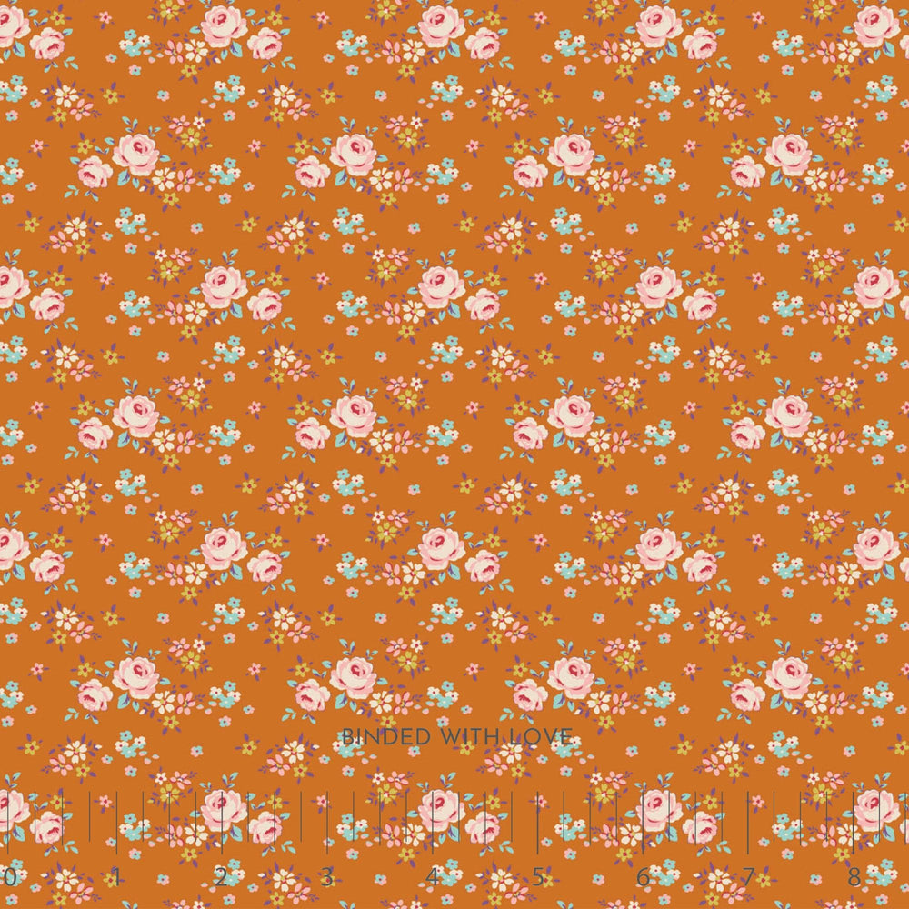 Gracie Ginger 130136 | Creating Memories Autumn by Tone Finnanger | Tilda Fabrics | Continuous Yardage | Fat Quarter
