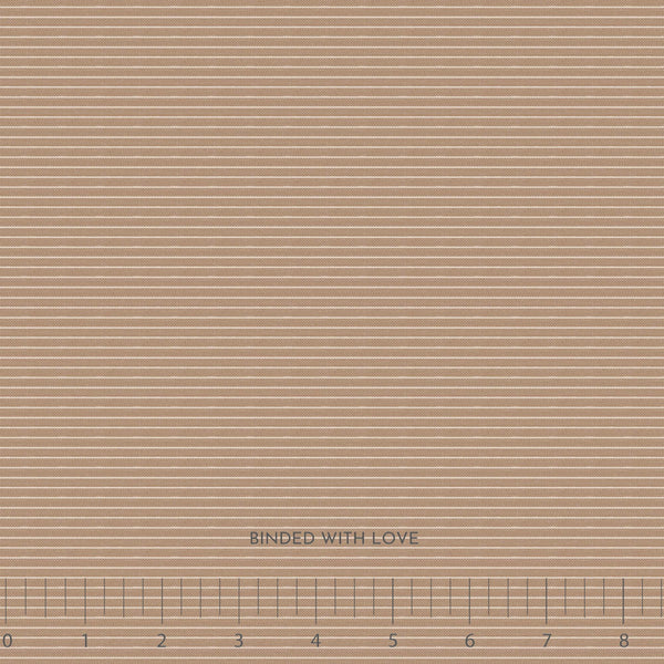 Stripe Toffee 160076 | Creating Memories Autumn by Tone Finnanger | Tilda Fabrics | Continuous Yardage | Fat Quarter