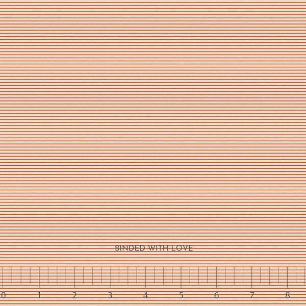 Tinystripe Cream 160080 | Creating Memories Autumn by Tone Finnanger | Tilda Fabrics | Continuous Yardage | Fat Quarter