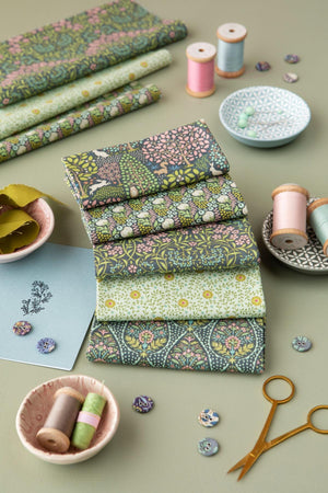 Sanctuary by Tone Finnanger | Tilda Fabrics | 20 Cotton Fabrics | Fat Quarter Bundle | Half Yard Bundle | BUNDLE-243