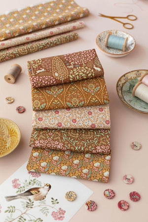 Sanctuary by Tone Finnanger | Tilda Fabrics | 20 Cotton Fabrics | Fat Quarter Bundle | Half Yard Bundle | BUNDLE-243