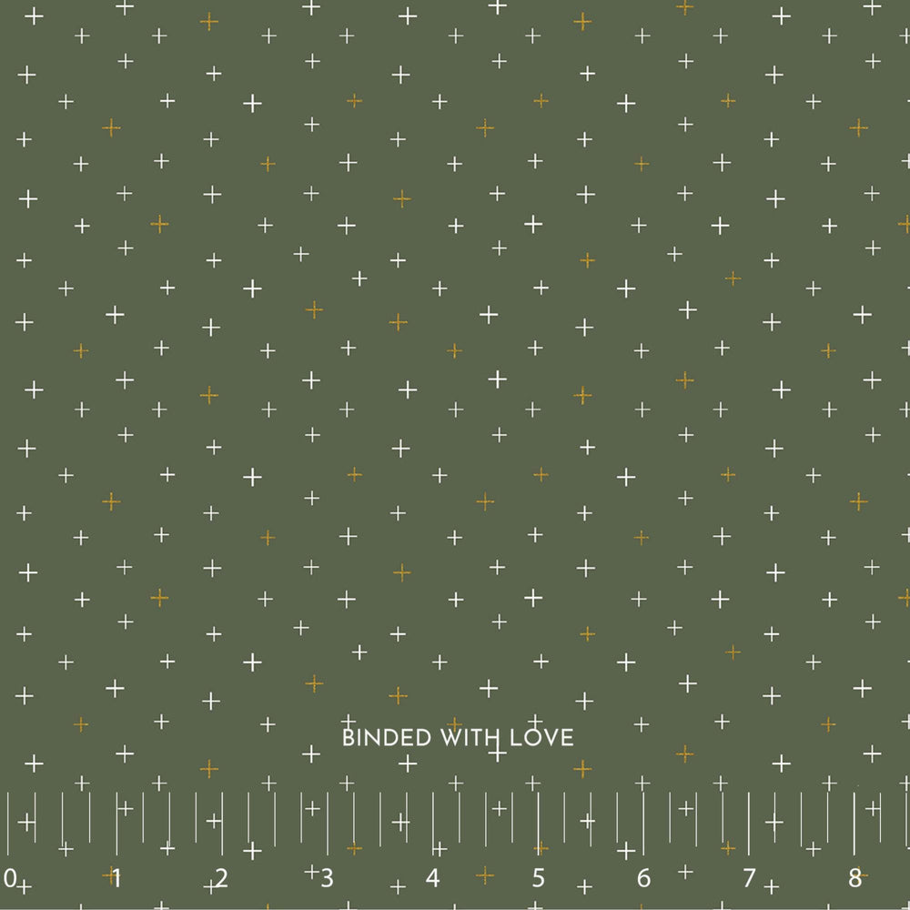 Be Positive Enchanted Forest Metallic CS108-EF31M | Cotton + Steel Basics | Blender Fabric | Continuous Yardage | Fat Quarter