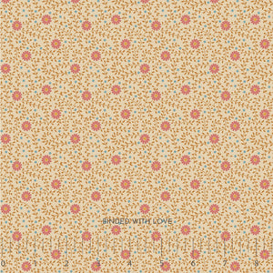 Daisydream Tan 100568 | Sanctuary by Tone Finnanger | Tilda Fabrics | Continuous Yardage | Fat Quarter