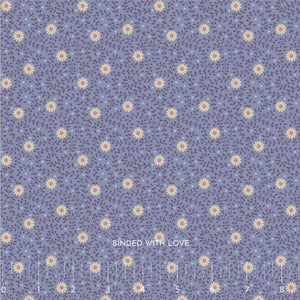 Daisydream Pitch Blue 100573 | Sanctuary by Tone Finnanger | Tilda Fabrics | Continuous Yardage | Fat Quarter