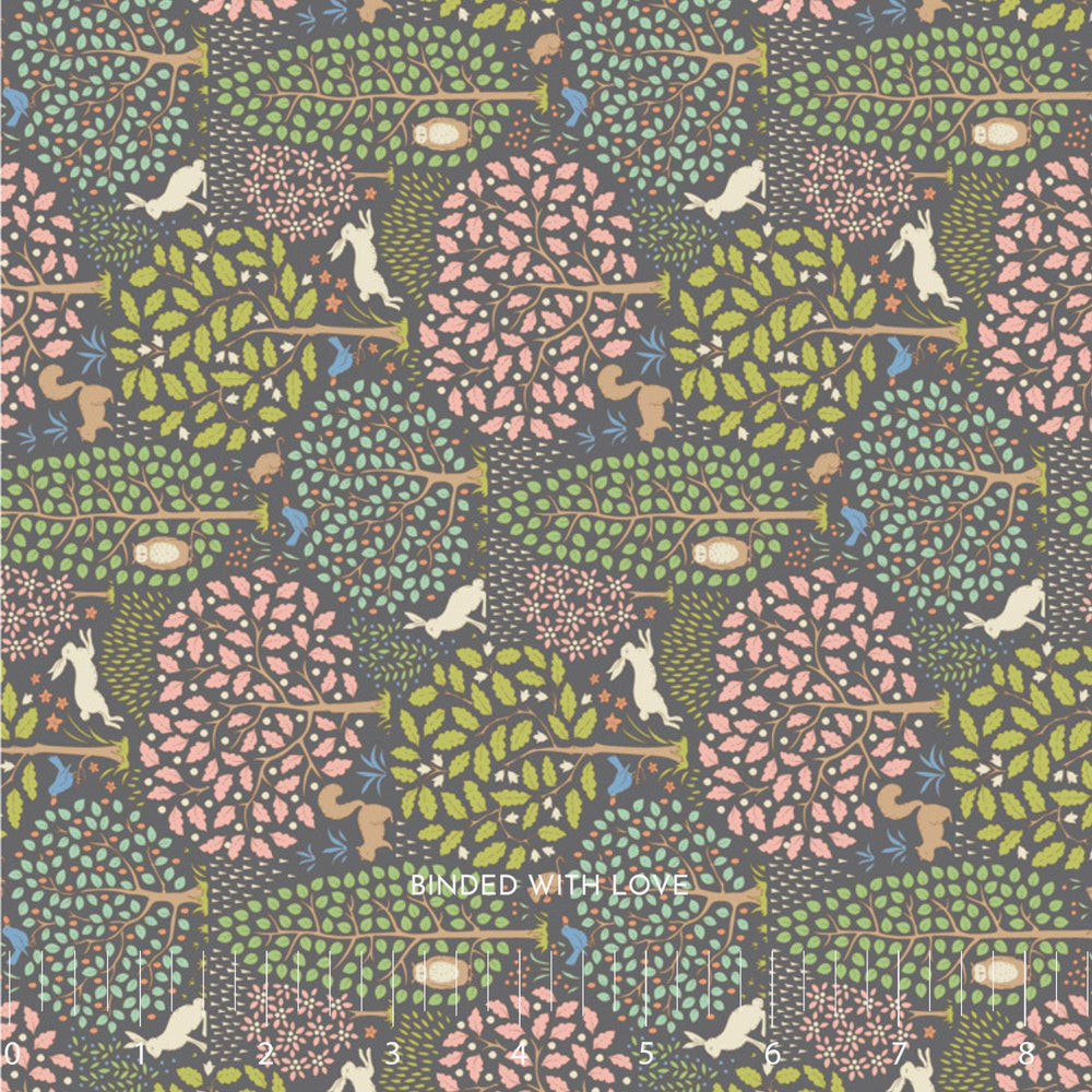 Sanctuary Greygreen 100577 | Sanctuary by Tone Finnanger | Tilda Fabrics | Continuous Yardage | Fat Quarter