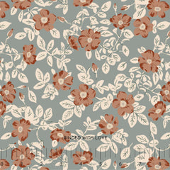 Floral 90984-74 | Charmwood by Bernadett Urbanovics | Figo Fabrics | Continuous Yardage | Fat Quarter | Quilting Fabric