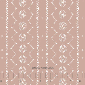 Geo Clay 90987-30 | Charmwood by Bernadett Urbanovics | Figo Fabrics | Continuous Yardage | Fat Quarter | Quilting Fabric