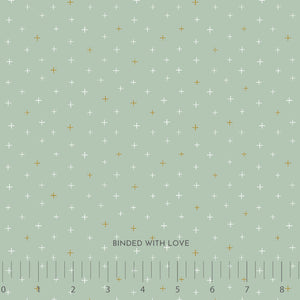 Be Positive Swept Away Metallic CS108-SA30M | Cotton + Steel Basics | Blender Fabric | Continuous Yardage | Fat Quarter