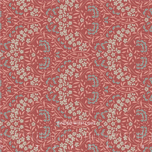 Larissa Rhubarb 100565 | Sanctuary by Tone Finnanger | Tilda Fabrics | Continuous Yardage | Fat Quarter