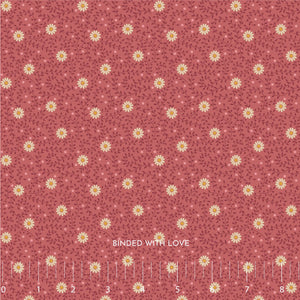 Daisydream Rhubarb 100563 | Sanctuary by Tone Finnanger | Tilda Fabrics | Continuous Yardage | Fat Quarter