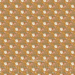 Cottonfield Ochre 100569 | Sanctuary by Tone Finnanger | Tilda Fabrics | Continuous Yardage | Fat Quarter