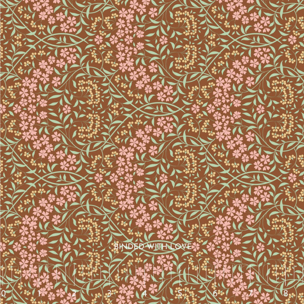 Larissa Caramel 100570 | Sanctuary by Tone Finnanger | Tilda Fabrics | Continuous Yardage | Fat Quarter