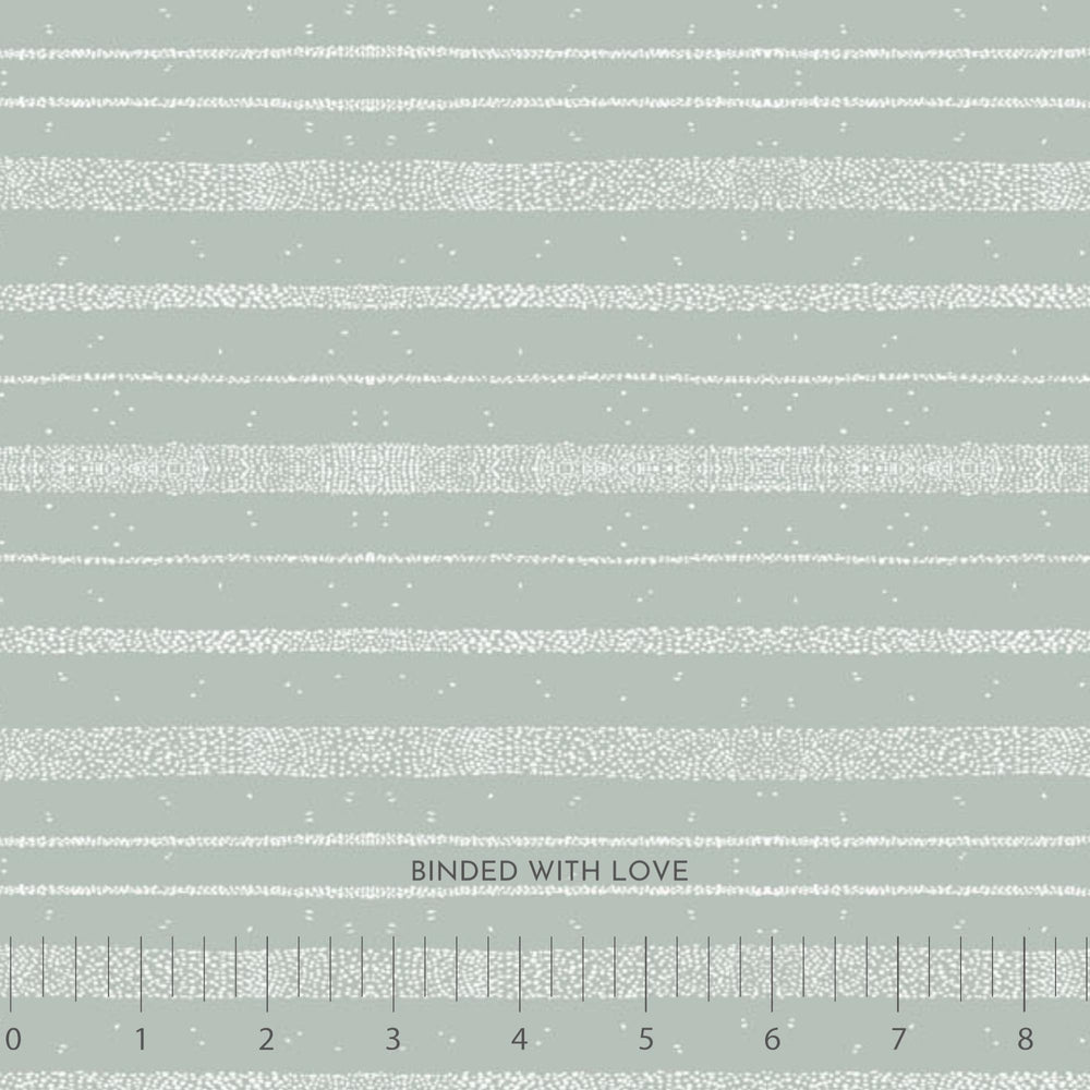 Stripes Mint 90988-70 | Charmwood by Bernadett Urbanovics | Figo Fabrics | Continuous Yardage | Fat Quarter | Quilting Fabric