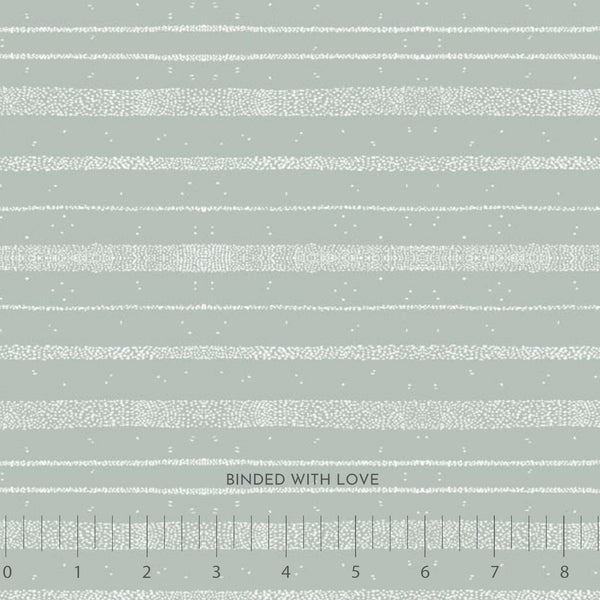Stripes Mint 90988-70 | Charmwood by Bernadett Urbanovics | Figo Fabrics | Continuous Yardage | Fat Quarter | Quilting Fabric