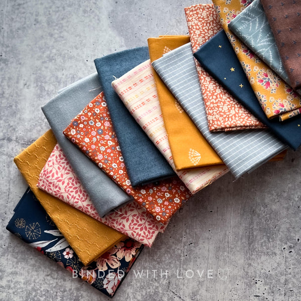Curated Fat Quarter Bundle | 14 Fat Quarters | Hand Selected Quilting Bundle | Quilting Fabric | BUNDLE-248