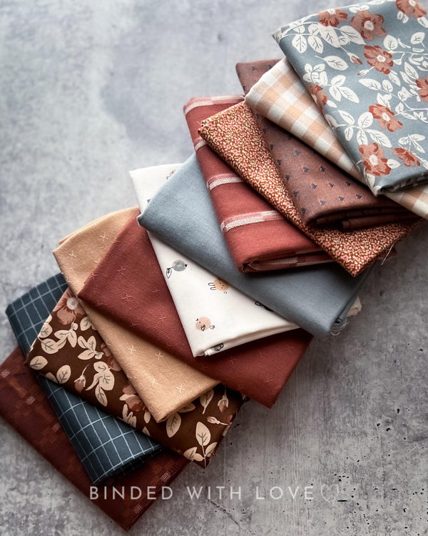 Curated Fat Quarter Bundle | 12 Fat Quarters | Hand Selected Quilting Bundle | Quilting Fabric | BUNDLE-249