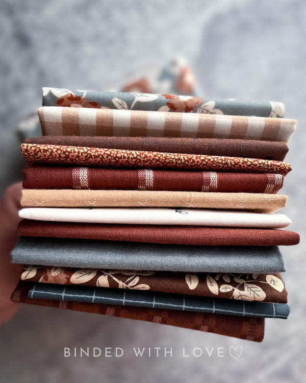 Curated Fat Quarter Bundle | 12 Fat Quarters | Hand Selected Quilting Bundle | Quilting Fabric | BUNDLE-249