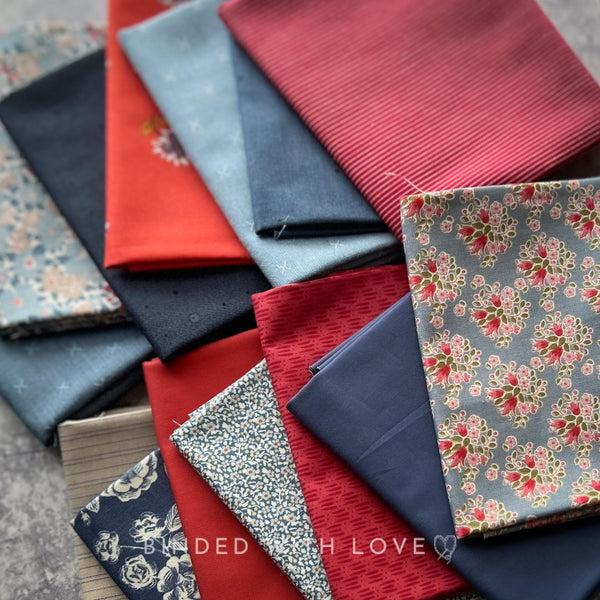 Curated Fat Quarter Bundle | 14 Fat Quarters | Hand Selected Quilting Bundle | Quilting Fabric | BUNDLE-251