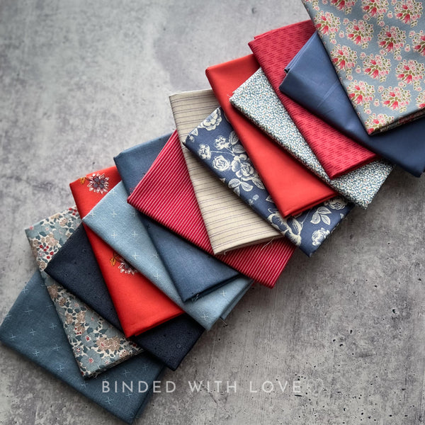 Curated Fat Quarter Bundle | 14 Fat Quarters | Hand Selected Quilting Bundle | Quilting Fabric | BUNDLE-251