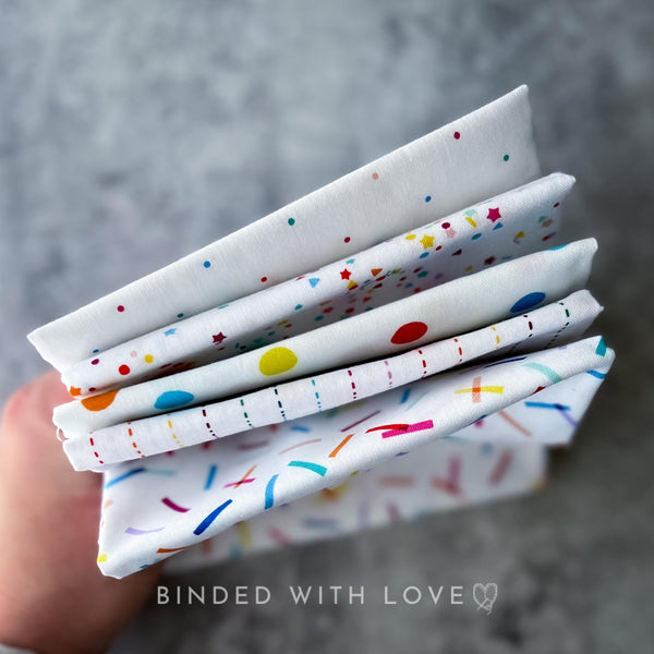 Ditsy Dots White Multi 92026-10 | Dovetail by Ghazal Razavi