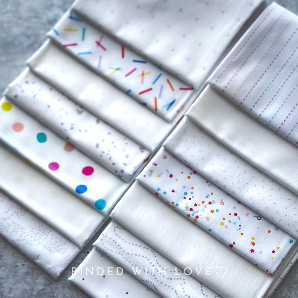 Dovetail by Ghazal Razavi for Figo Fabrics | 14 Print Low Volume Fat Quarter Bundle | Half Yard Bundle | Quilting Fabric | BUNDLE-247