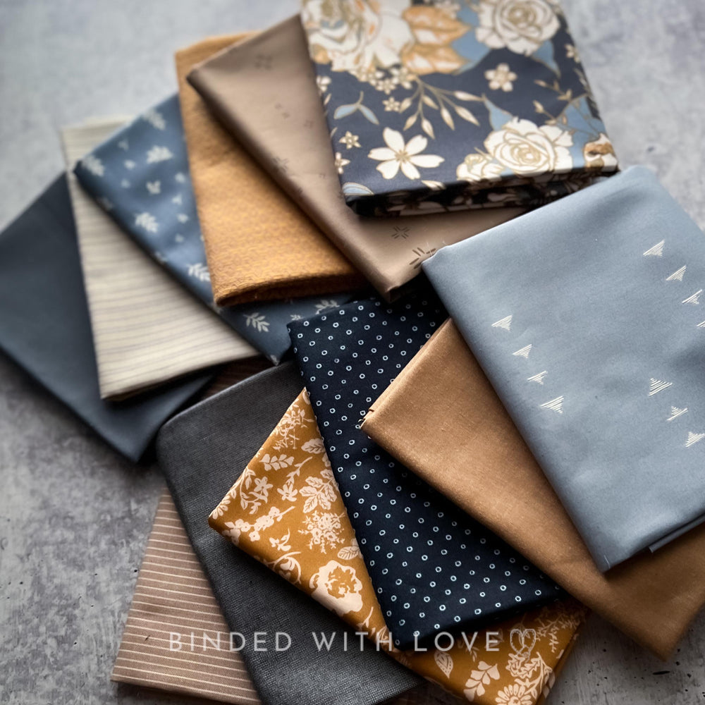 Curated Fat Quarter Bundle | 12 Fat Quarters | Hand Selected Quilting Bundle | Quilting Fabric | BUNDLE-252
