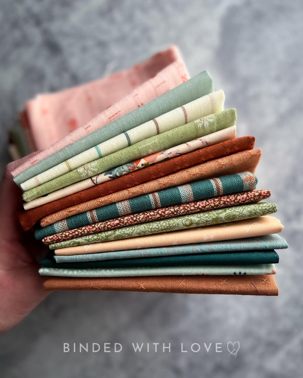 Curated Fat Quarter Bundle | 15 Fat Quarters | Hand Selected Quilting Bundle | Quilting Fabric | BUNDLE-253