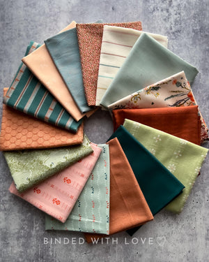 Curated Fat Quarter Bundle | 15 Fat Quarters | Hand Selected Quilting Bundle | Quilting Fabric | BUNDLE-253