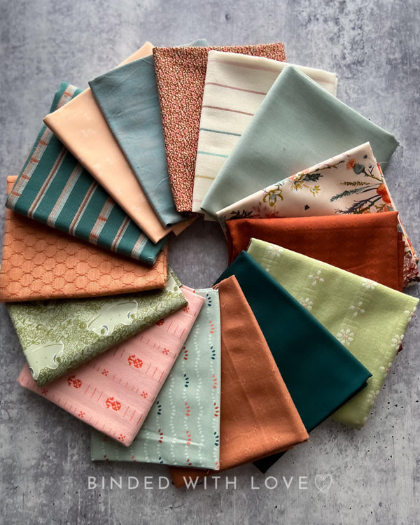 Curated Fat Quarter Bundle | 15 Fat Quarters | Hand Selected Quilting Bundle | Quilting Fabric | BUNDLE-253