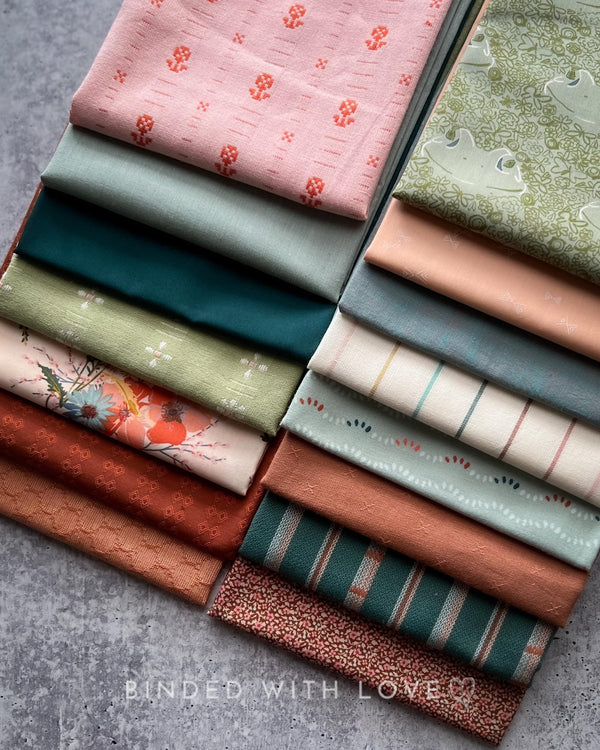 Curated Fat Quarter Bundle | 15 Fat Quarters | Hand Selected Quilting Bundle | Quilting Fabric | BUNDLE-253