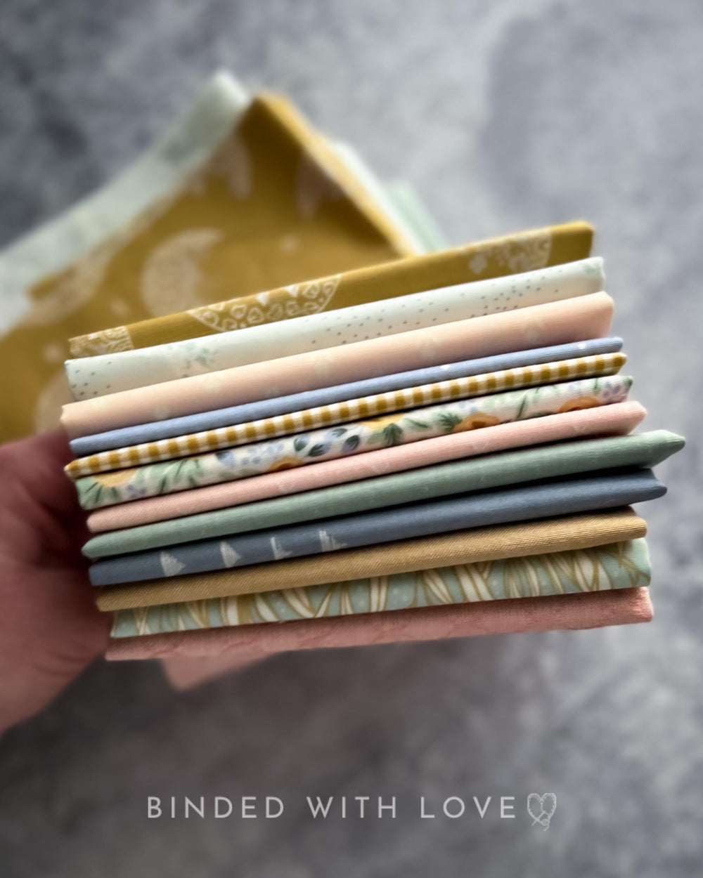 Curated Fat Quarter Bundle | 12 Fat Quarters | Hand Selected Quilting Bundle | Quilting Fabric | BUNDLE-255