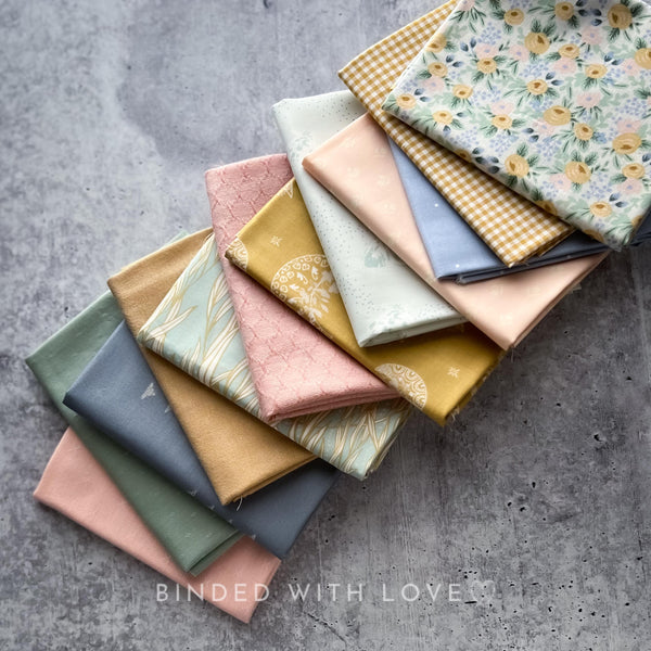 Curated Fat Quarter Bundle | 12 Fat Quarters | Hand Selected Quilting Bundle | Quilting Fabric | BUNDLE-255