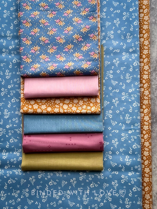 PREORDER Little Birds Pillow Quilt Kit | Pattern by Thai Charm | Pattern NOT INCLUDED | 16 in x 36 in