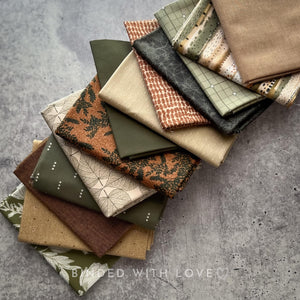 Curated Fat Quarter Bundle | 13 Fat Quarters | Hand Selected Quilting Bundle | Quilting Fabric | BUNDLE-256