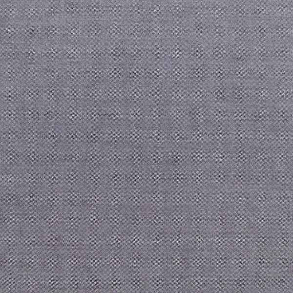 Grey 160006 | Chambray Basics Tilda Fabrics | Yarn Dyed Woven Quilting Fabric | Continuous Yardage | Fat Quarter