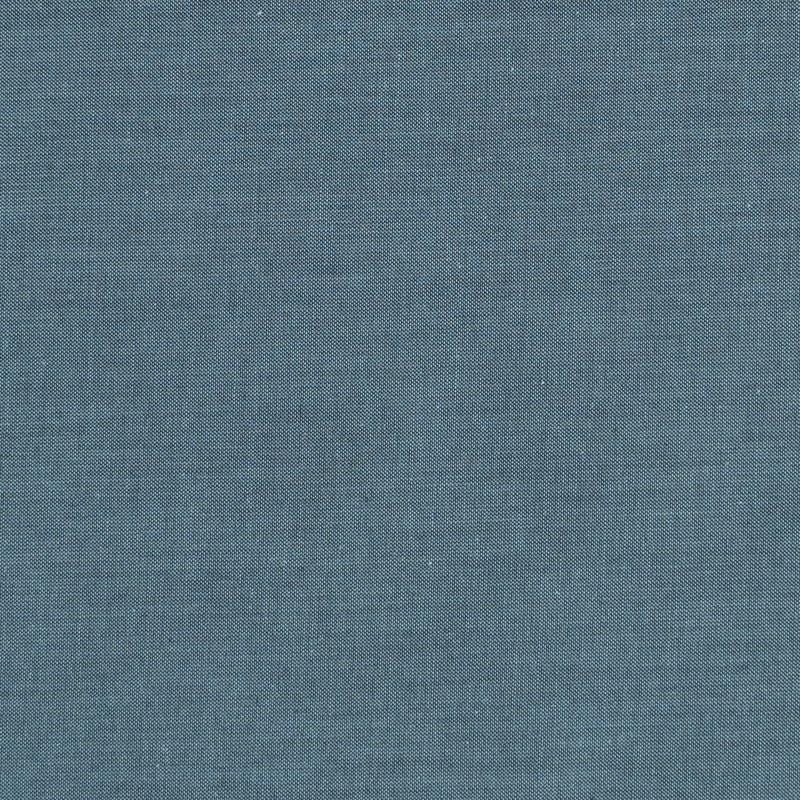 Prussian 160031 | Chambray Basics Tilda Fabrics | Yarn Dyed Woven Quilting Fabric | Continuous Yardage | Fat Quarter