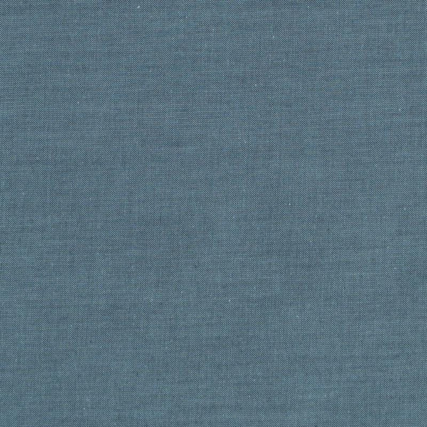 Prussian 160031 | Chambray Basics Tilda Fabrics | Yarn Dyed Woven Quilting Fabric | Continuous Yardage | Fat Quarter