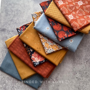 Curated Fat Quarter Bundle | 10 Fat Quarters | Hand Selected Quilting Bundle | Quilting Fabric | BUNDLE-260