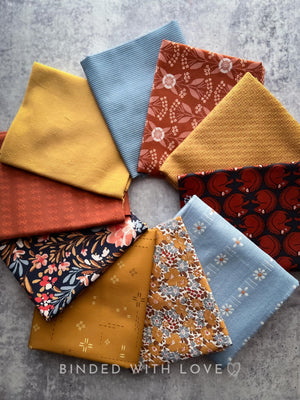 Curated Fat Quarter Bundle | 10 Fat Quarters | Hand Selected Quilting Bundle | Quilting Fabric | BUNDLE-260