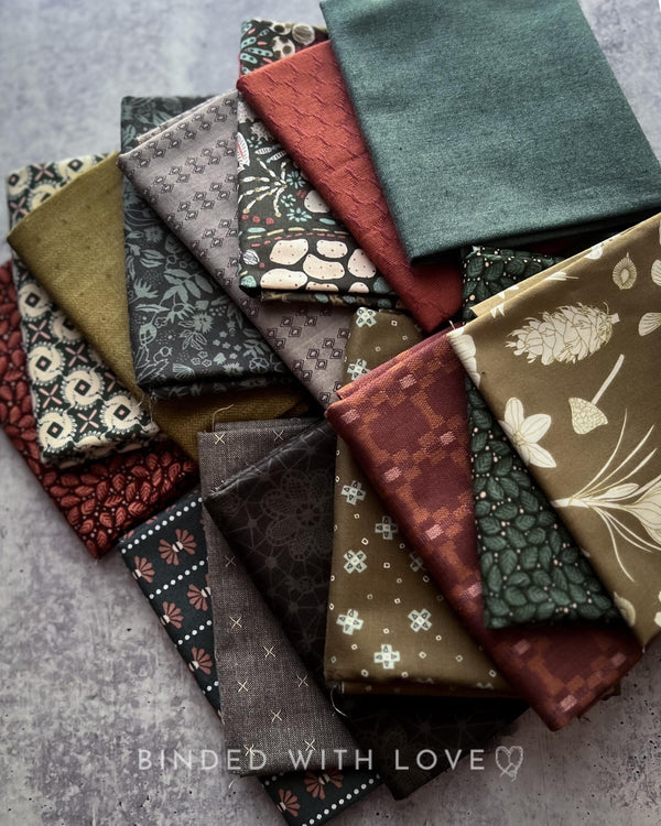 Curated Fat Quarter Bundle | 15 Fat Quarters | Hand Selected Quilting Bundle | Quilting Fabric | BUNDLE-2561