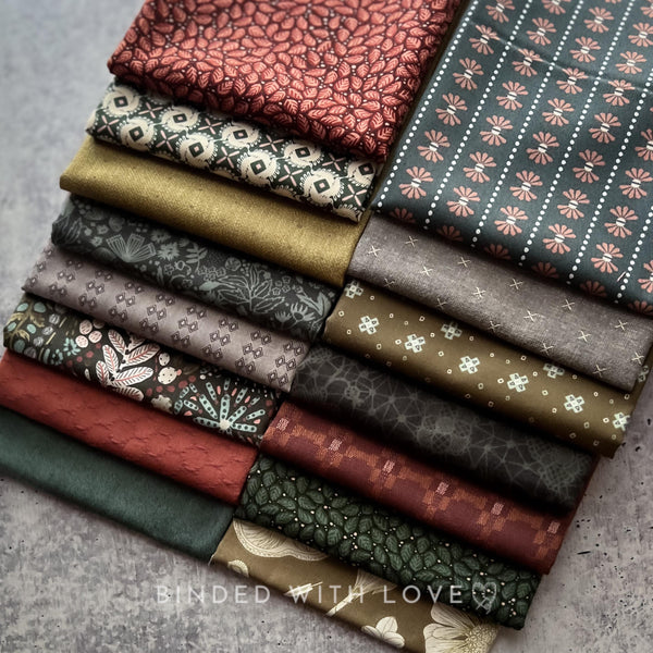 Curated Fat Quarter Bundle | 15 Fat Quarters | Hand Selected Quilting Bundle | Quilting Fabric | BUNDLE-2561