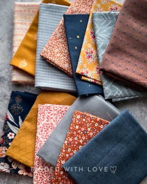 Curated Fat Quarter Bundle | 14 Fat Quarters | Hand Selected Quilting Bundle | Quilting Fabric | BUNDLE-248