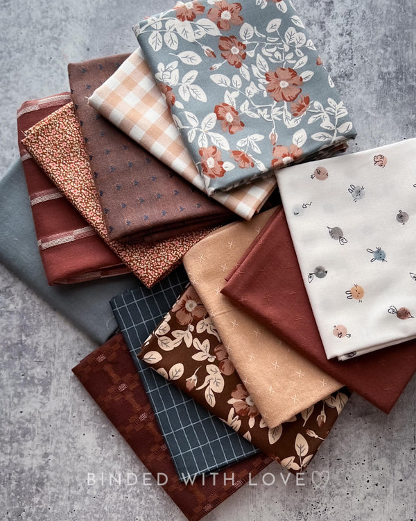 Curated Fat Quarter Bundle | 12 Fat Quarters | Hand Selected Quilting Bundle | Quilting Fabric | BUNDLE-249