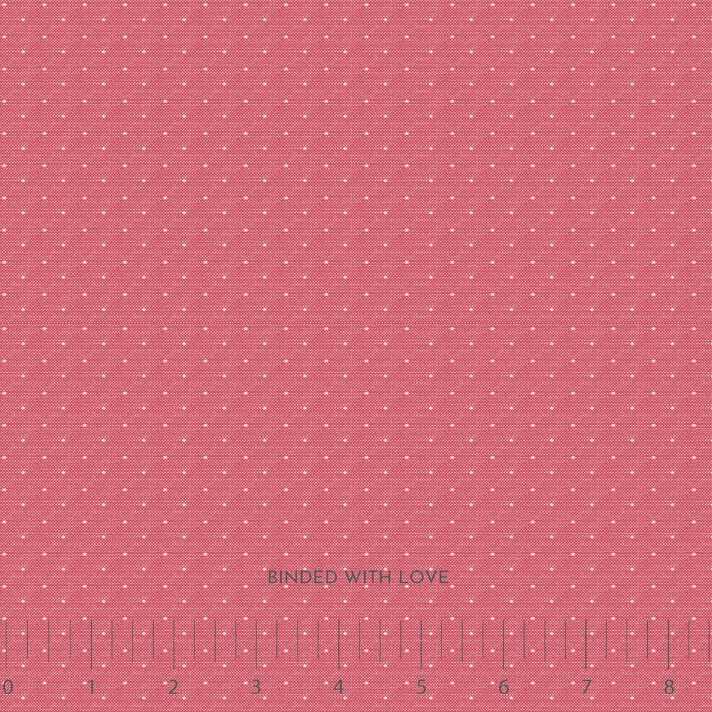 Tinydot Red 160081 | Creating Memories Winter by Tone Finnanger | Tilda Fabrics | Continuous Yardage | Fat Quarter