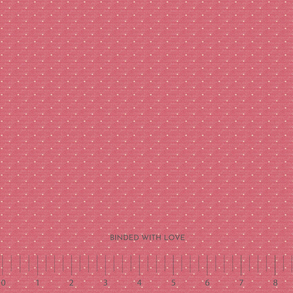 Tinydot Red 160081 | Creating Memories Winter by Tone Finnanger | Tilda Fabrics | Continuous Yardage | Fat Quarter
