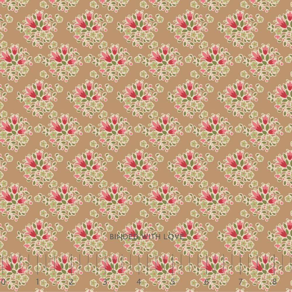 Lulu Sand 130148 | Creating Memories Winter by Tone Finnanger | Tilda Fabrics | Continuous Yardage | Fat Quarter